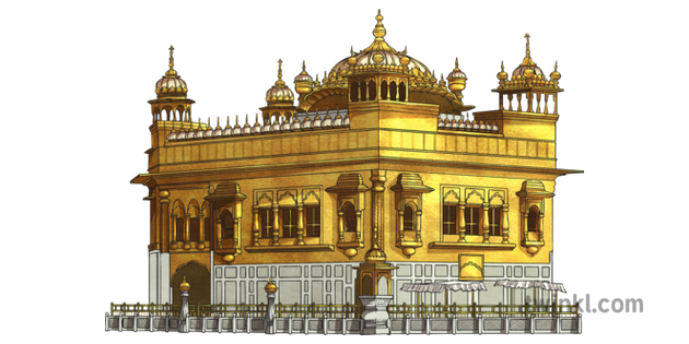 gurdwara amritsar golden temple illustration twinkl gurdwara amritsar golden temple