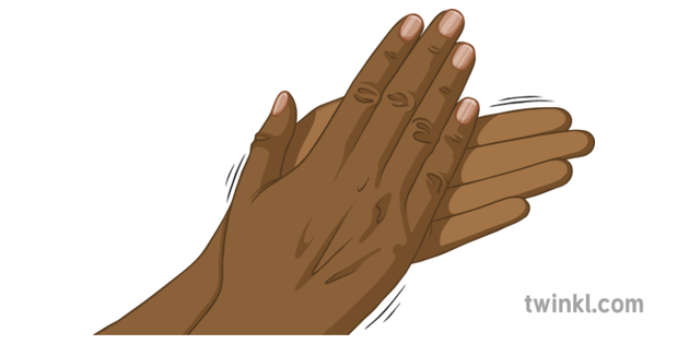 Hands Rubbing Together Friction Illustration Twinkl