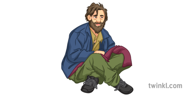 Cartoon Homeless Person Png - cartoon on net