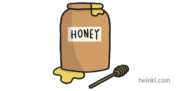 Honey Pot Illustration - Twinkl
