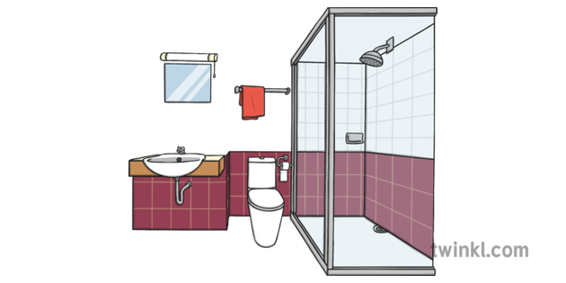Hotel Bathroom Illustration - Twinkl