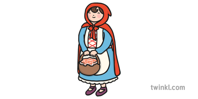 Little Red Riding Hood 1 Illustration Twinkl 0369