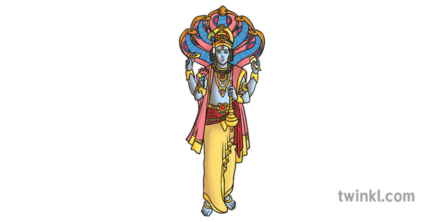 lord vishnu illustration twinkl lord vishnu illustration twinkl