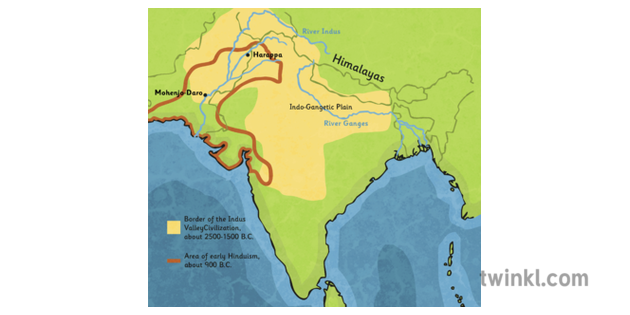 Map Of Ancient India 