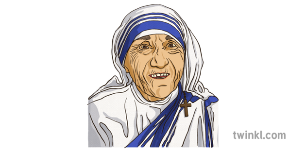 mother teresa illustration twinkl mother teresa illustration twinkl