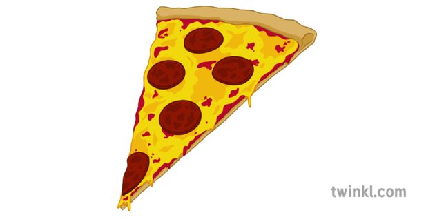 Pizza Slice 2 Illustration Twinkl