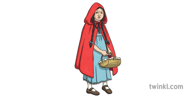 Red Riding Hood Illustration Twinkl