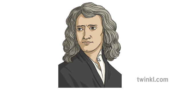 Sir Isaac Newton Cartoon 7546