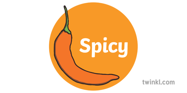 spice level orange spicy illustration twinkl spice level orange spicy illustration