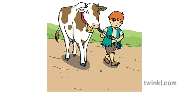 02傑克帶雛菊到市場上的傑克和beanstalk電子書英語ks1