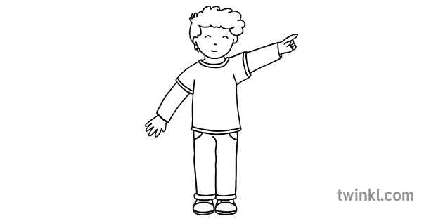 13 ben boy pointing at board buddy the dog internet safety story powerpoint