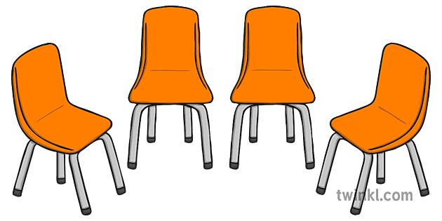 4 chairs