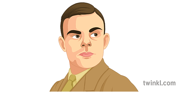 Alan Turing Maths Significant Individual Scientist Portrait Secondary