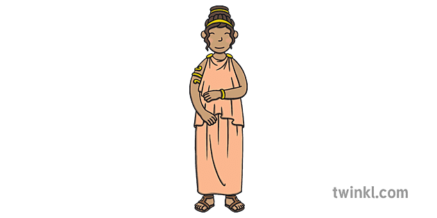 Ancient Greek Woman Mother History Mothers Day KS1 Illustration - Twinkl