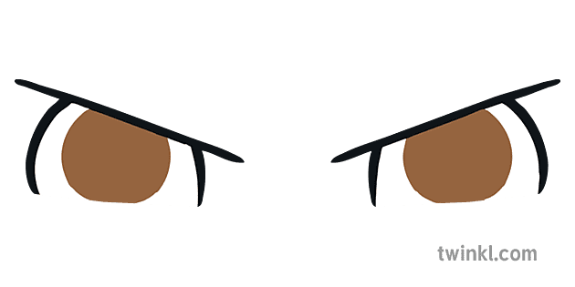 Enojado Emoji Ojos Eyfs Illustration Twinkl