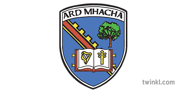 Armagh Gaa Wappen Illustration