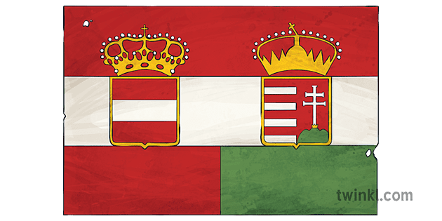 österreich Ungarn Flagge 1 Twinkl