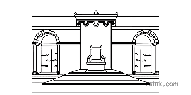 Hintergrund Schloss Innen Thronsaal Herrscher Mittelalter Gebaude Marchen