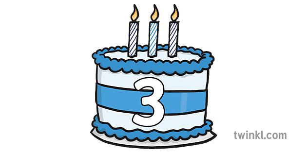 Gateau D 39 Anniversaire 3 Illustration Twinkl
