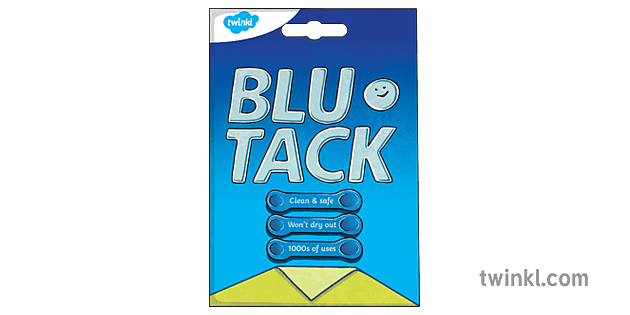 Blue Tack Ilustracao Twinkl