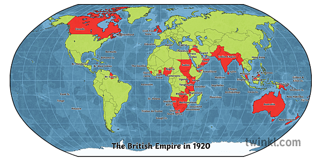 british imperialism map