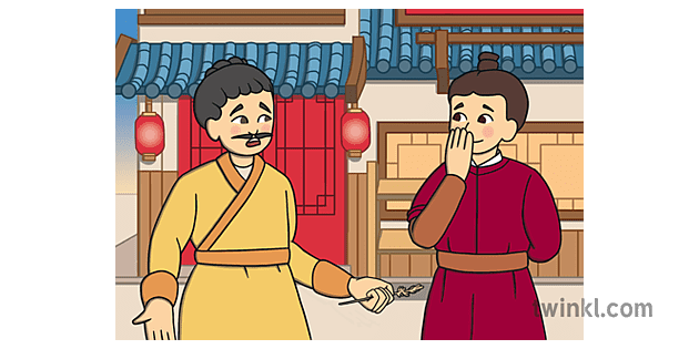 Buying Shoes Chinese Idiom Story 5 - Twinkl