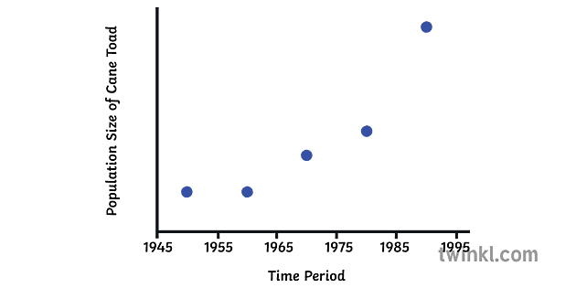 canna rospi popolazione grafico diagramma scienza secondaria