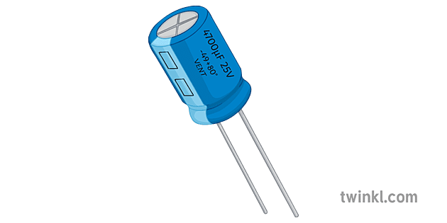Capacitor Componente Eletronico Projeto Tecnologia Secundario Illustration