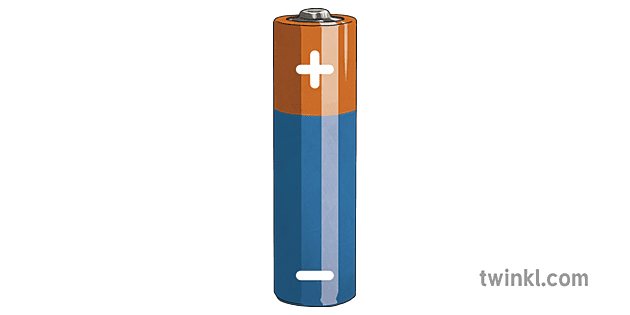 Cell with Positive and Negative Ends Illustration - Twinkl