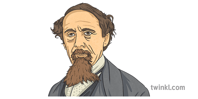 Charles Dickens1 Illustration - Twinkl