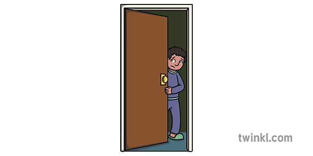 child-hiding-in-closet-dibujo