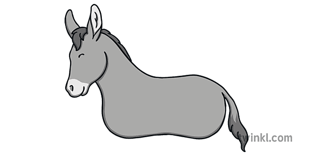 Donkey Template Printable For Clothespin Legs