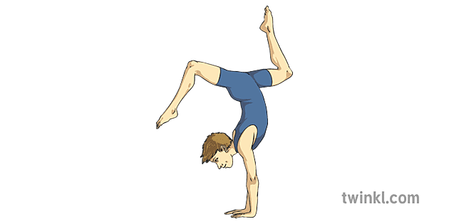 Control Gymnastics KS2 Illustration -