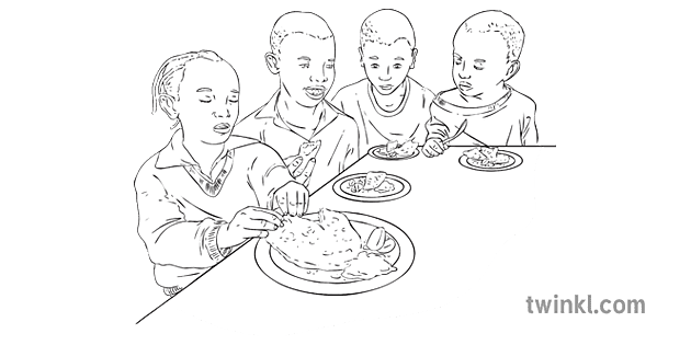 schultafel clipart of children