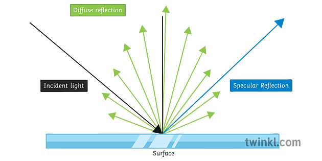 Diffuse Scattering Illustration - Twinkl