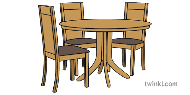 Dining Table And 3 Chairs Iração, Kitchen Table And Chairs