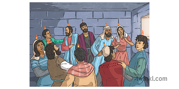 peter preached to 3000 coloring pages