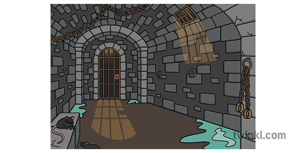 Dungeon Background Illustration - Twinkl