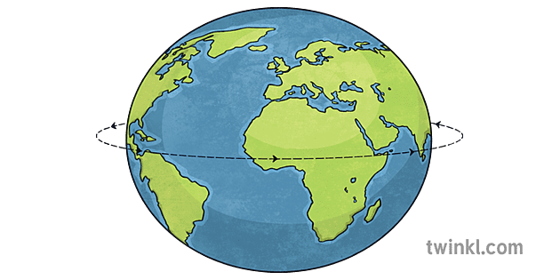 earth with centrifugal bulge oblate spheroid ks2 Illustration - Twinkl