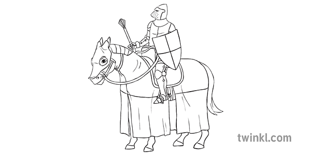 英語 騎士 歴史 Agincourt 100年 戦争 二次 Bw Rgb Illustration