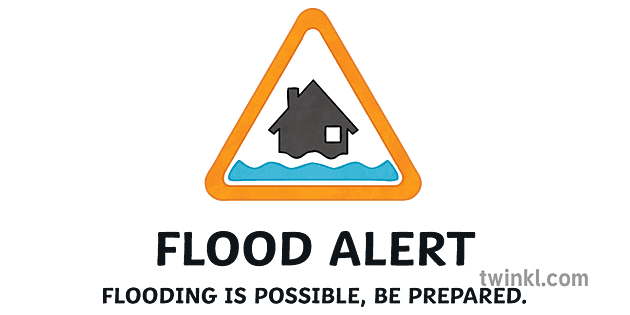 Environment Agency Flood Warning Chart Flood Alert Geography Weather Sign