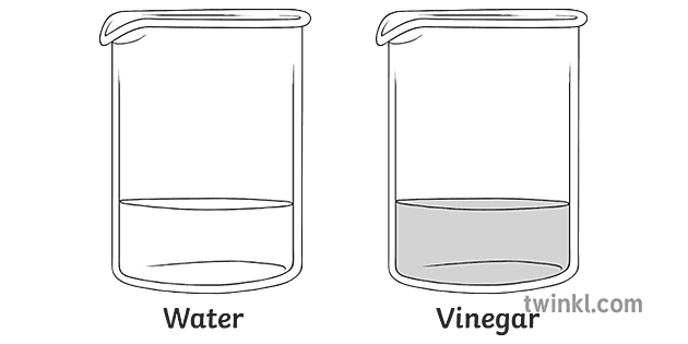 Verdunstung Von Wasser Essig Diagramm Chemie Wissenschaft Sekundar Bw Rgb