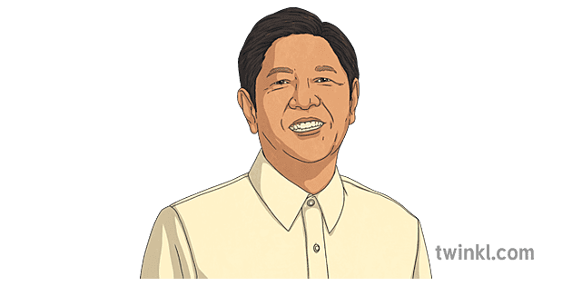 Ferdinand BongBong Marcos Jr Illustration - Twinkl