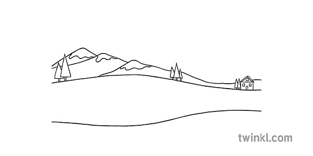 喜庆的两个关键字词着色表活动表英语雪域背景ks1 Bw Rgb Illustration Twinkl
