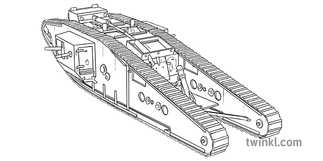 Perang Dunia Pertama Illustration Twinkl