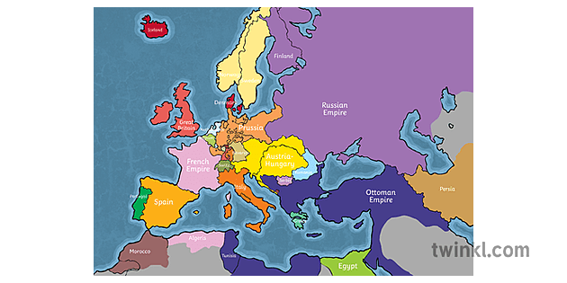 Franco Prussian War Map Illustration Twinkl Franco Prussian War Map Illustration Twinkl