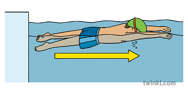 Freestyle Stroke Step 1 Illustration