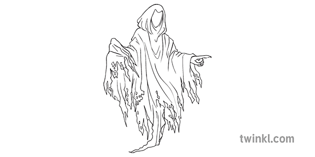 ghost of christmas yet to come a christmas carol character english ks3 ks4