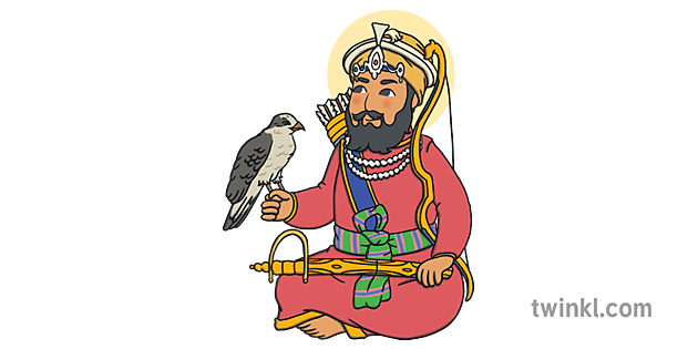 Guru Gobind Singh Sahib Ji Illustration - Twinkl