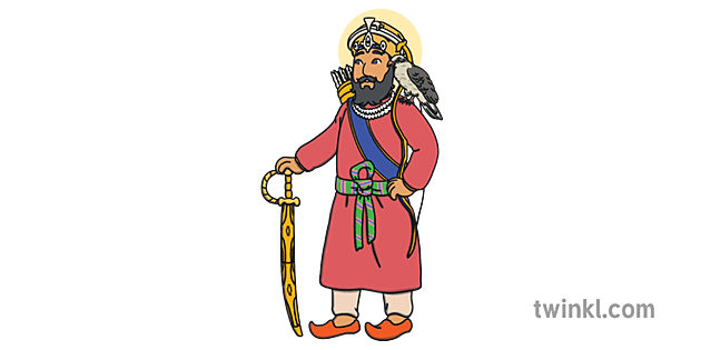 Guru Gobind Singh Sahib Ji Standing - Twinkl